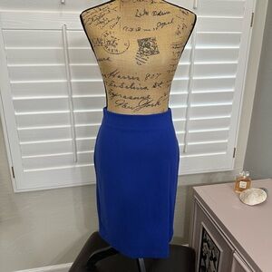 Philosophy Cobalt Pencil Skirt